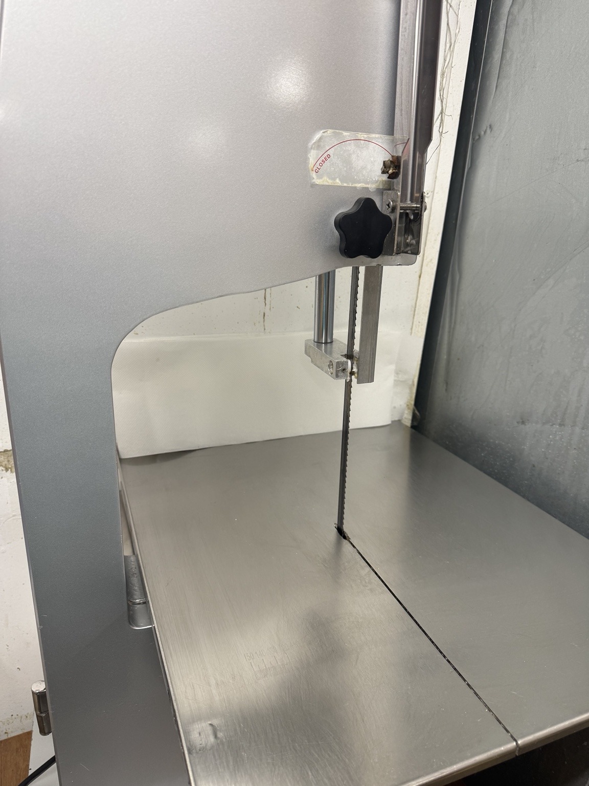 Detailed cleaning work