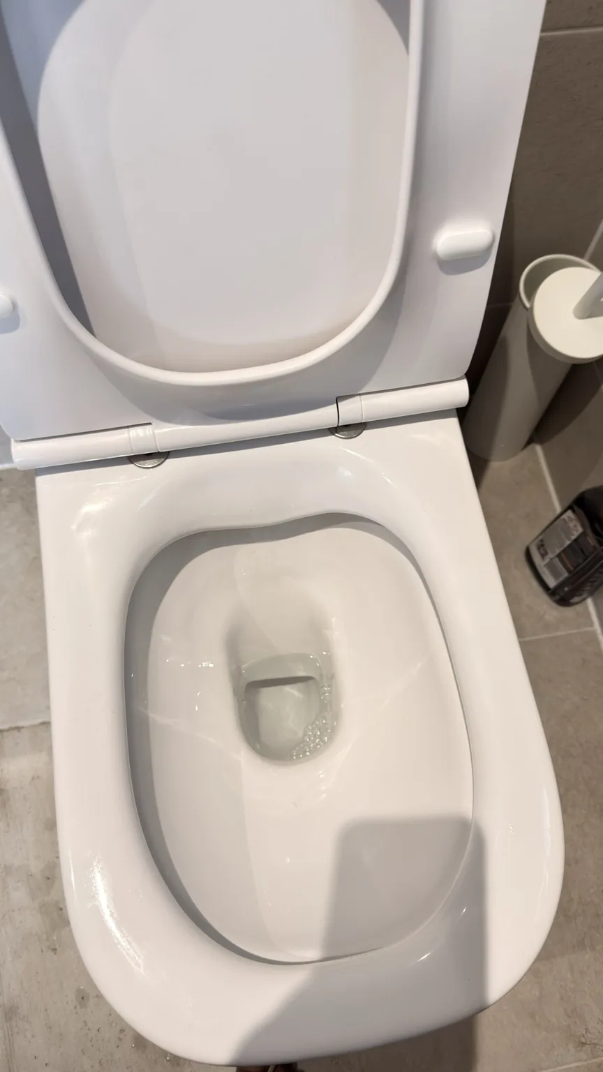 Detailed toilet cleaning result by RASO Cleaning Service