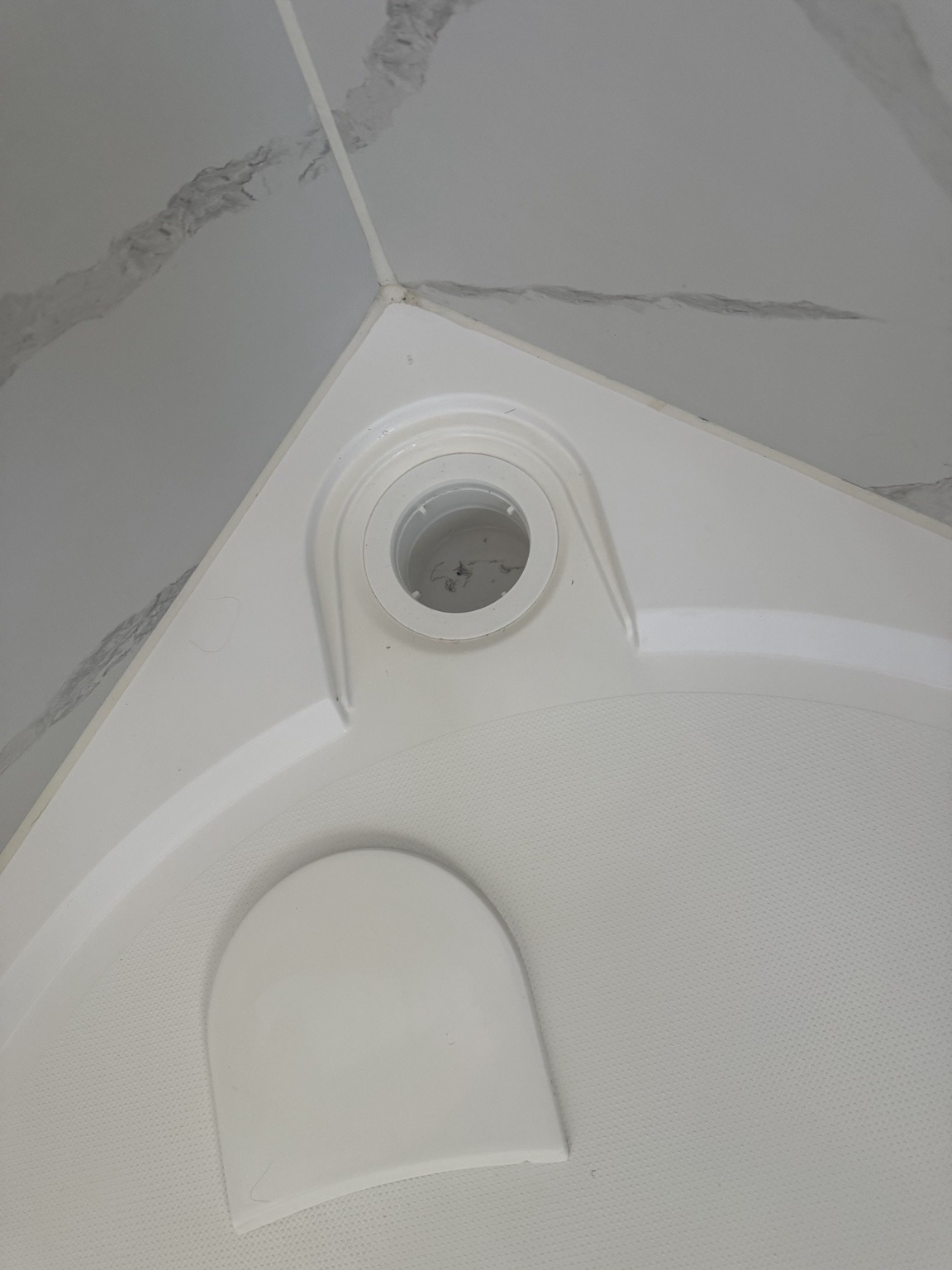 Bathroom fitting after regular cleaning